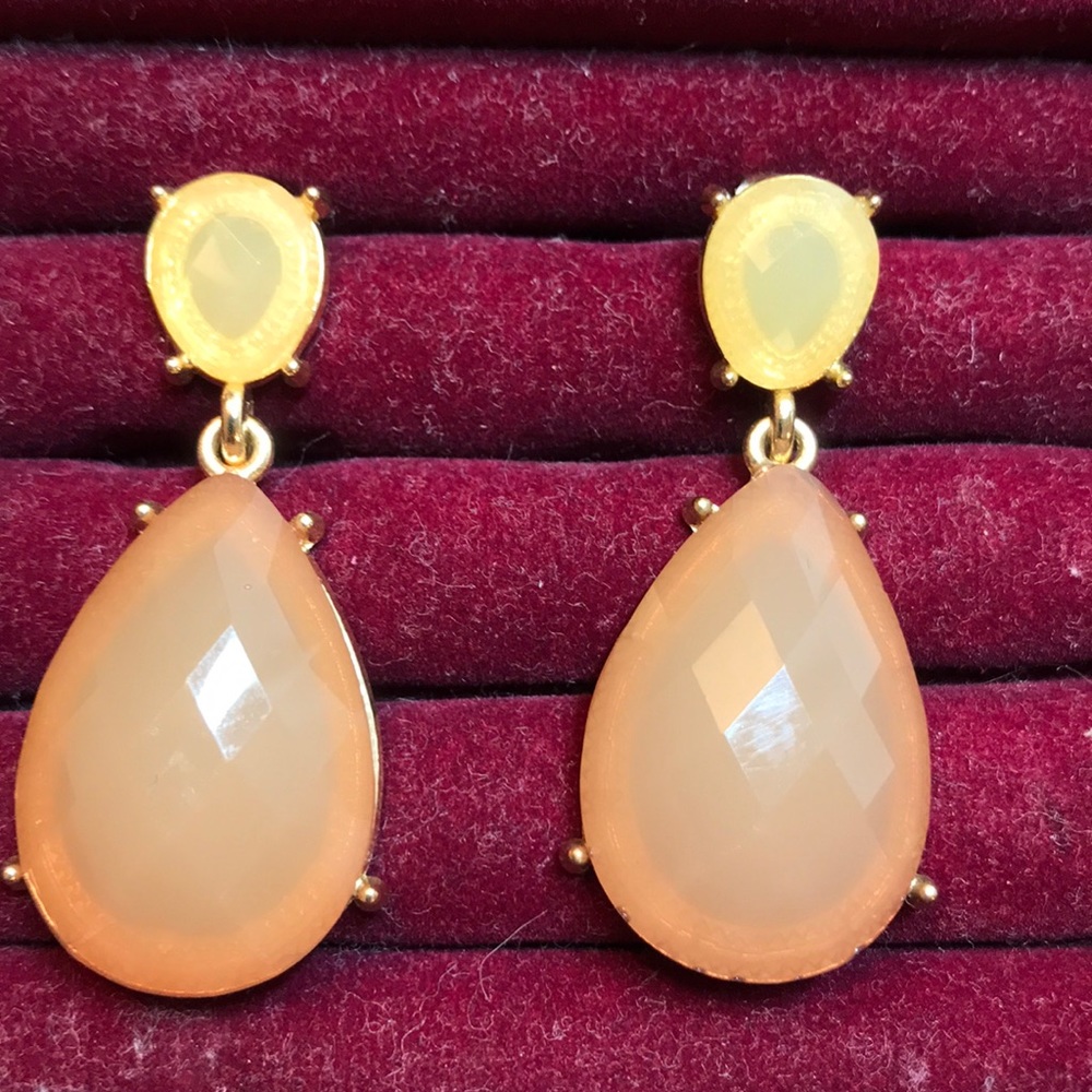 Tan stone  Earrings